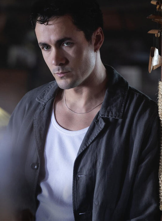Harpoon Milo Griffin Inspired Black Leather Jacket - I Know What You Did Last Summer Style