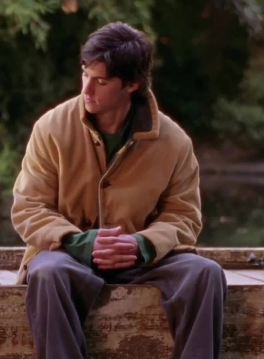 Harpoon Jess Mariano Inspired Brown Leather Jacket - Gilmore Girls Style