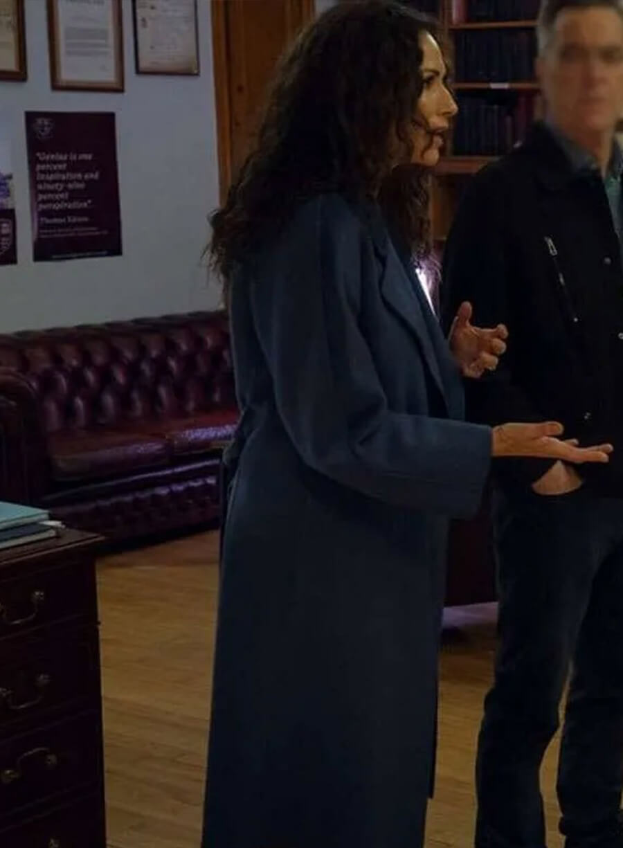 Harpoon Ingrid Greene Inspired Blue Coat - Run Away 2026 Style