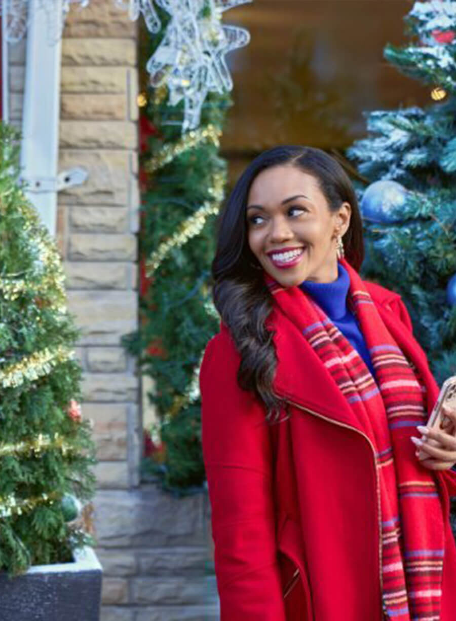 Harpoon Mona Inspired Red Wool Fabric Coat - Christmas with a kiss Style