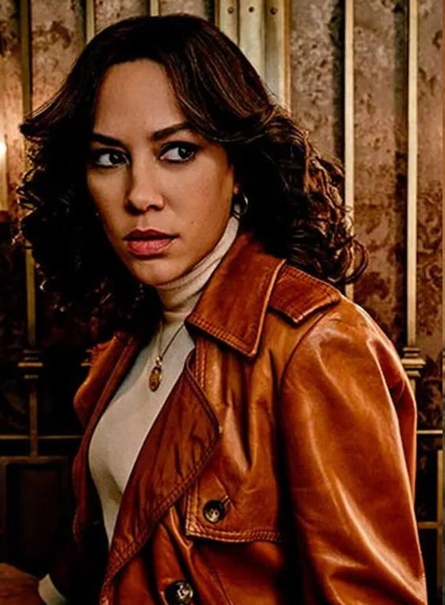 Harpoon KD Inspired Brown Real Leather Coat - The Continental From the World of John Wick Style