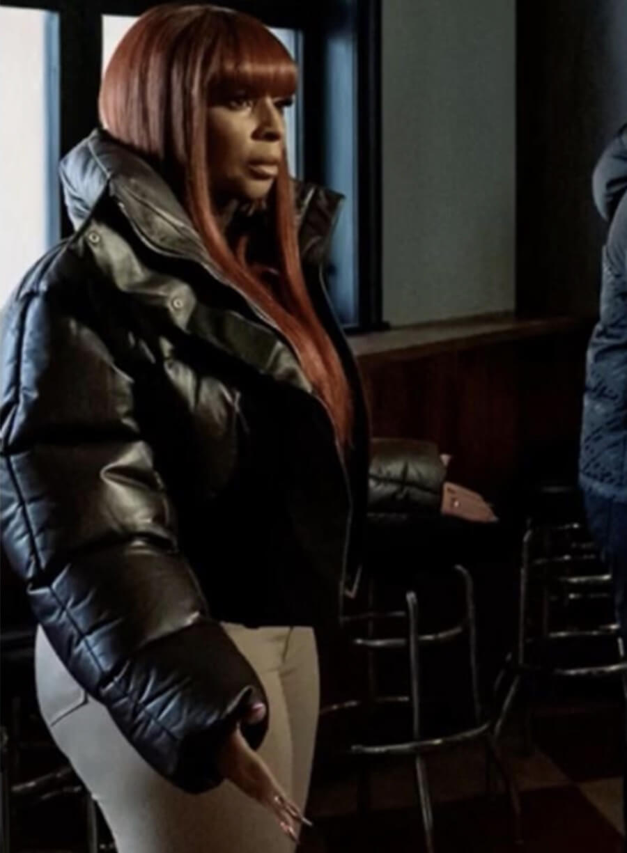 Harpoon Monet Inspired Black Leather Jacket - Power Book II: Ghost Style