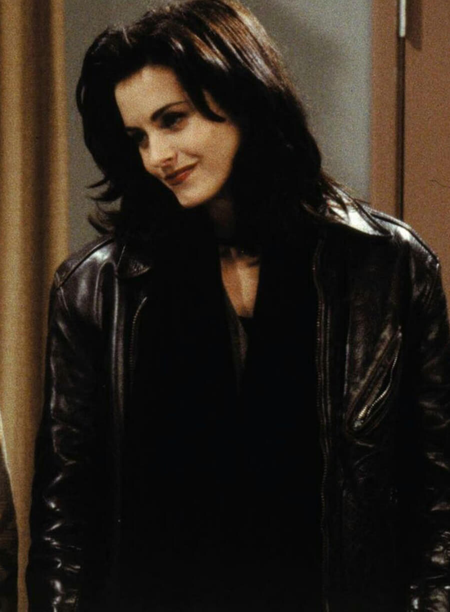 Harpoon Monica Geller Inspired Brown Real Leather Leather Jacket - Friends Style