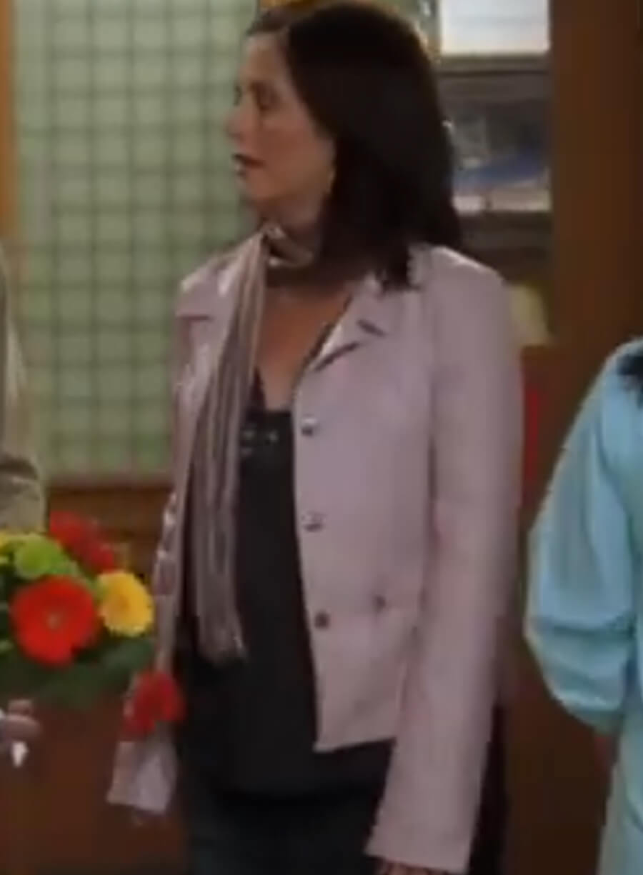 Harpoon Monica Geller Inspired Pink Cotton Jacket - Friends Style