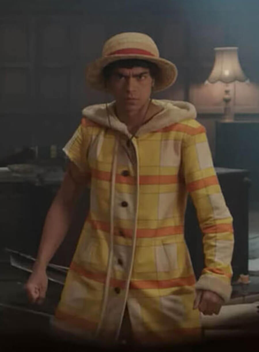 Harpoon Monkey D. Luffy Inspired Multicolor Coat - One Piece Style