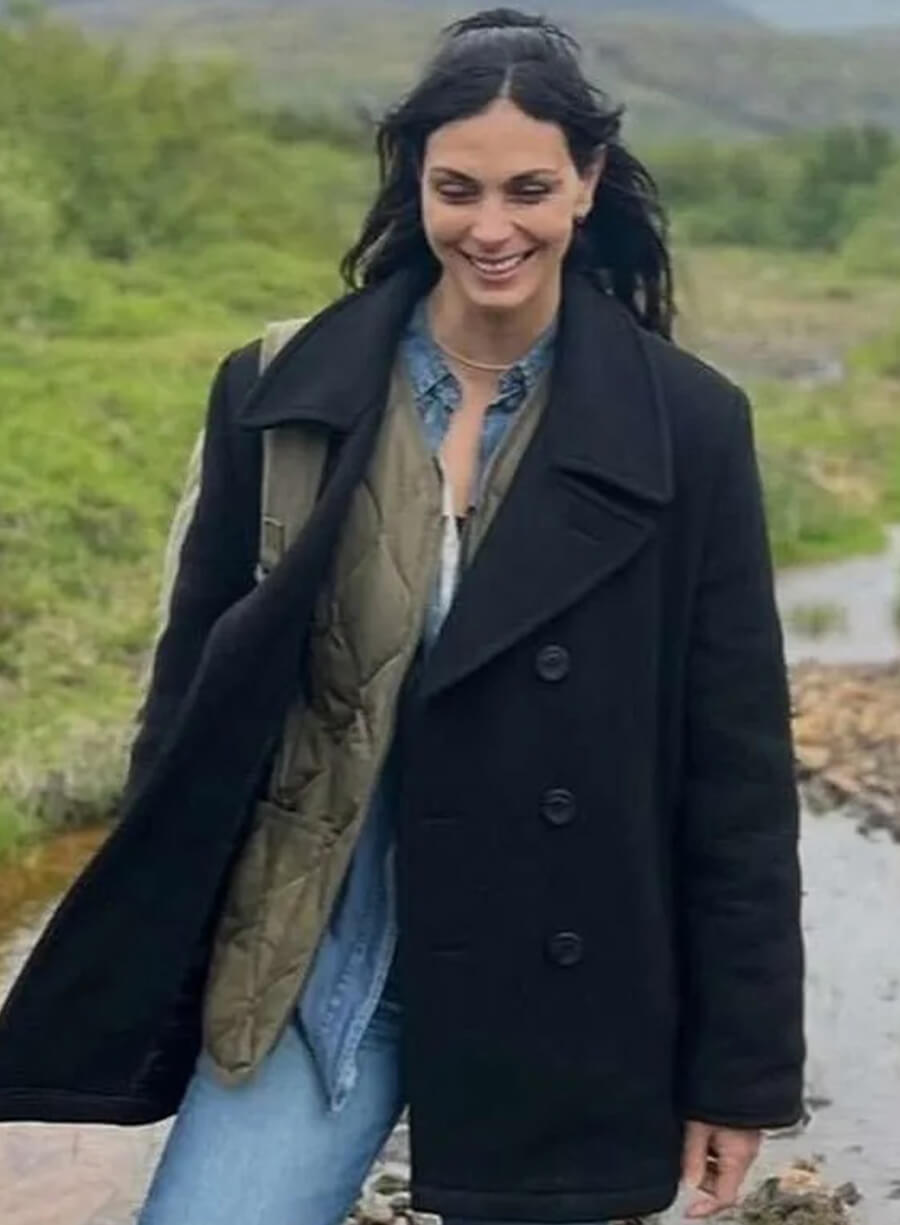 Harpoon Allison Garrity Inspired Black Coat - Greenland 2 Migration 2026 Style