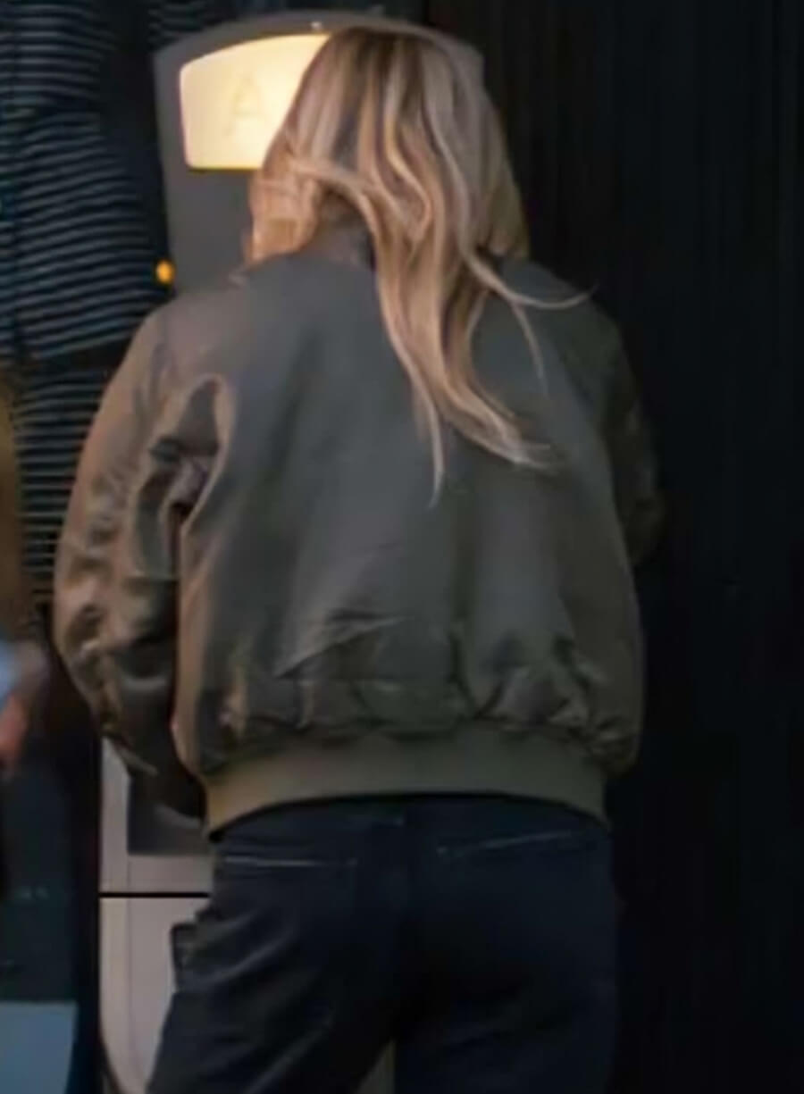 Harpoon Morgan Green Inspired Green Bomber Jacket - Nobody Wants This S01 Style