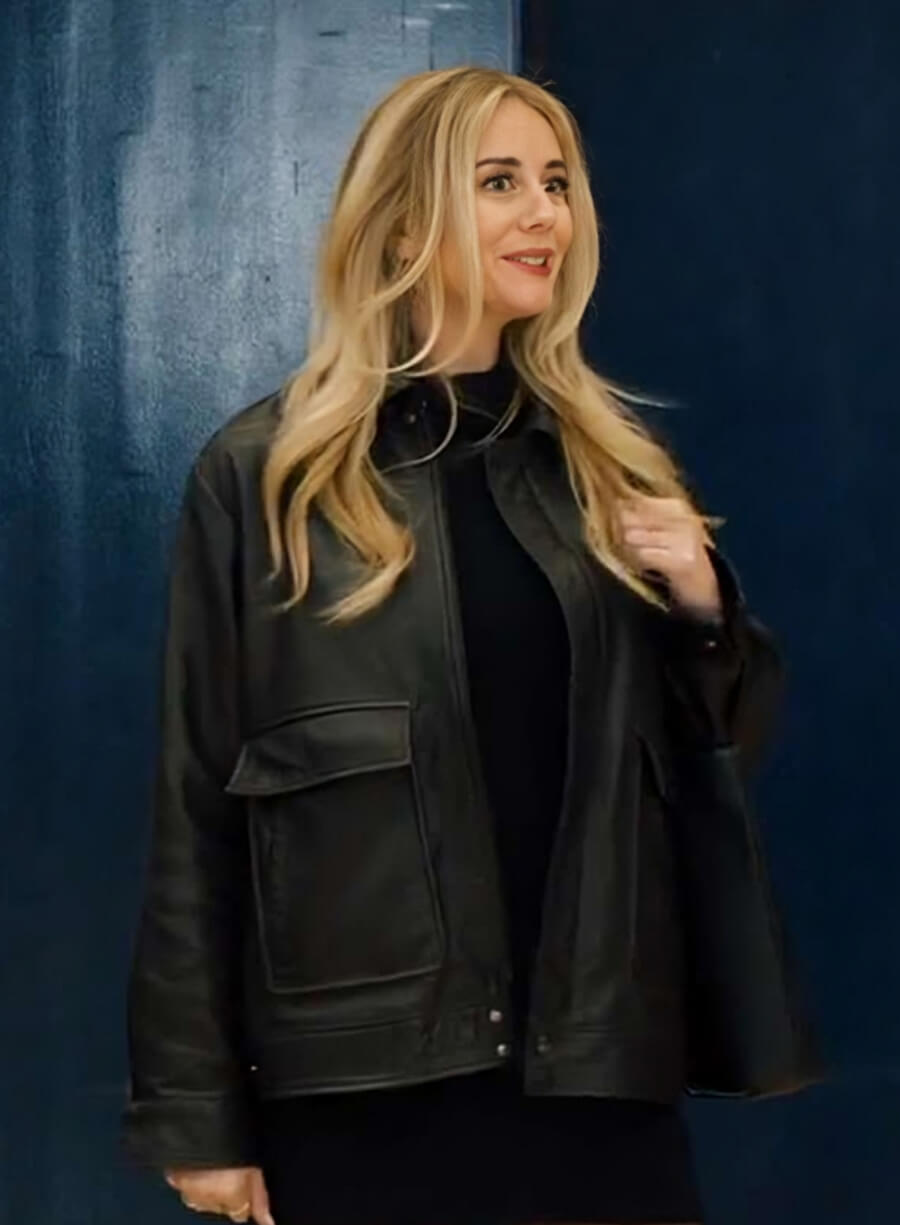Harpoon Morgan Inspired Black Leather Jacket - Nobody Wants This Style