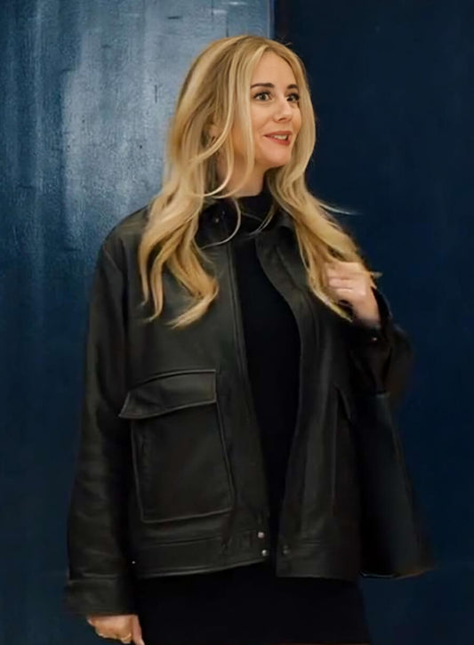 Harpoon Morgan Inspired Black Leather Jacket - Nobody Wants This Style
