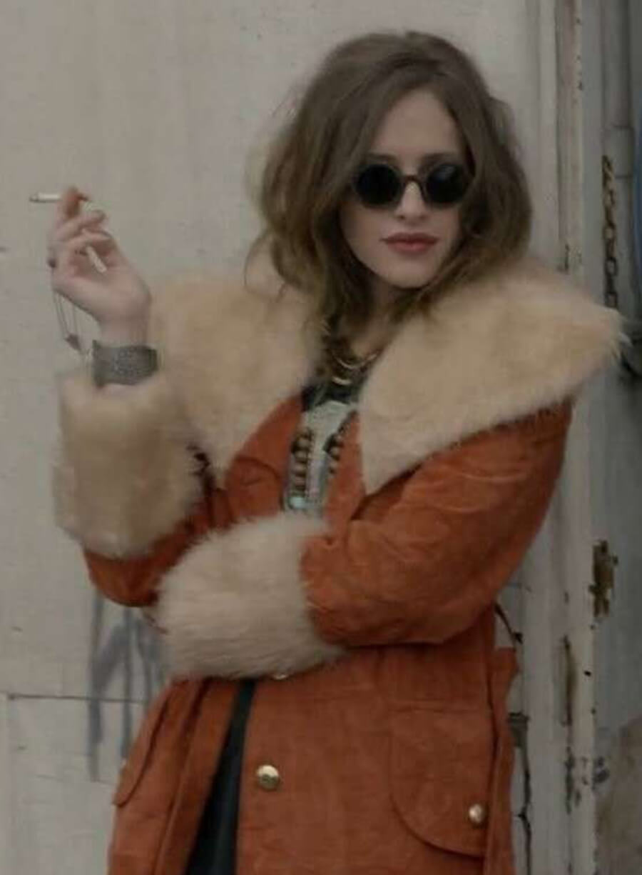 Harpoon Darlene Alderson Inspired Brown Coat - Mr. Robot Tv Series Style
