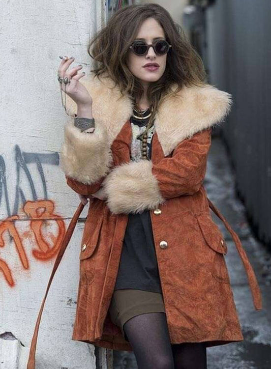 Harpoon Darlene Alderson Inspired Brown Coat - Mr. Robot Tv Series Style