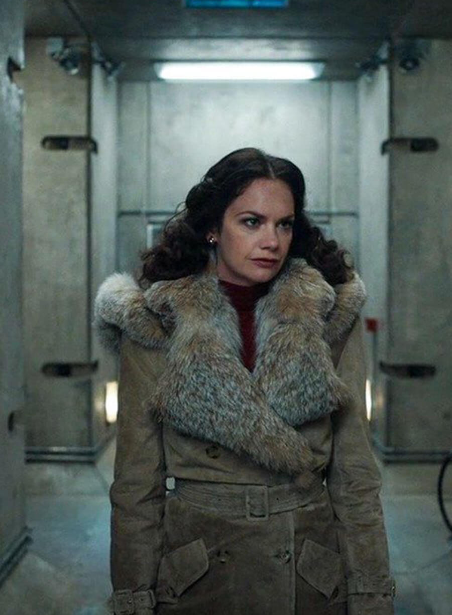 Harpoon Mrs. Coulter Inspired Beige Coat - His Dark Materials Style