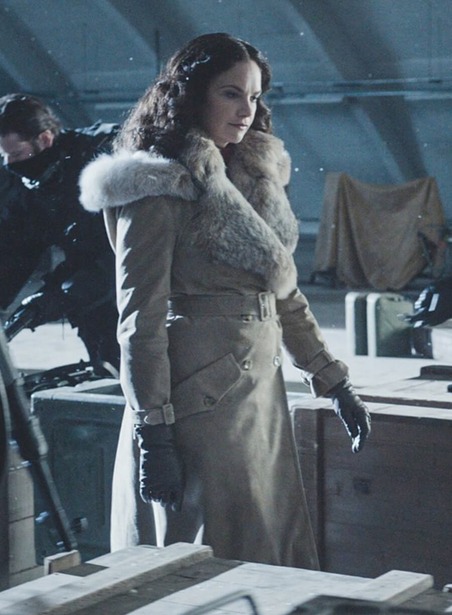 Harpoon Mrs. Coulter Inspired Beige Coat - His Dark Materials Style