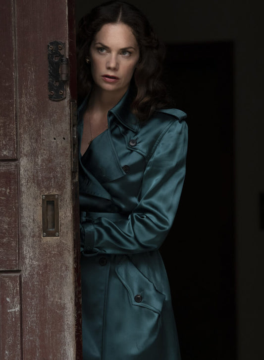 Harpoon Mrs. Coulter Inspired Green Coat - His Dark Materials Style
