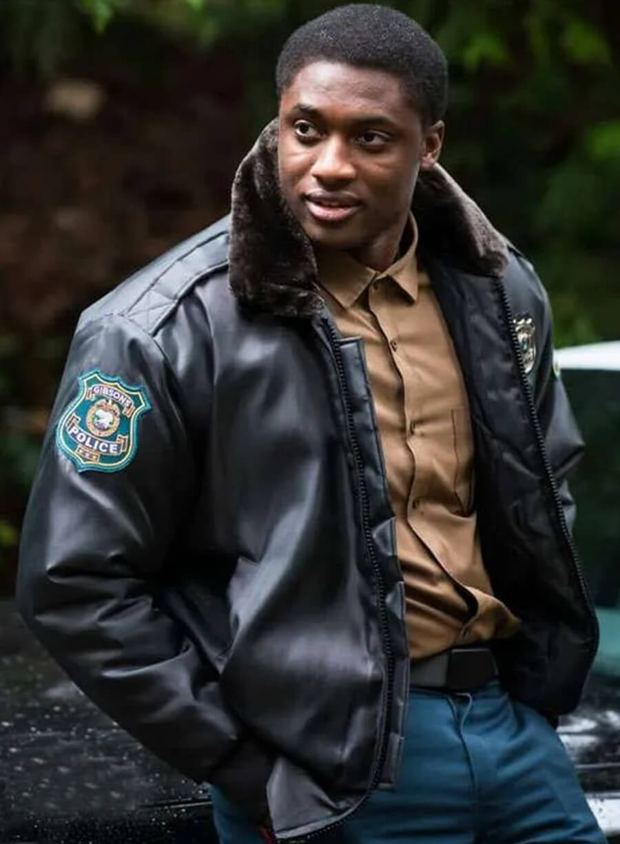 Harpoon Andy Kendrick Inspired Black Leather Jacket - Murder In A Small Town Style