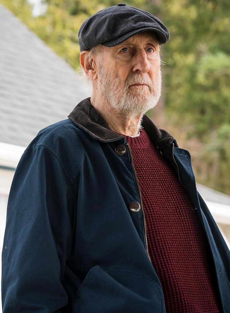Harpoon George Wilcox Inspired Blue Leather Jacket - Murder In A Small Town Style