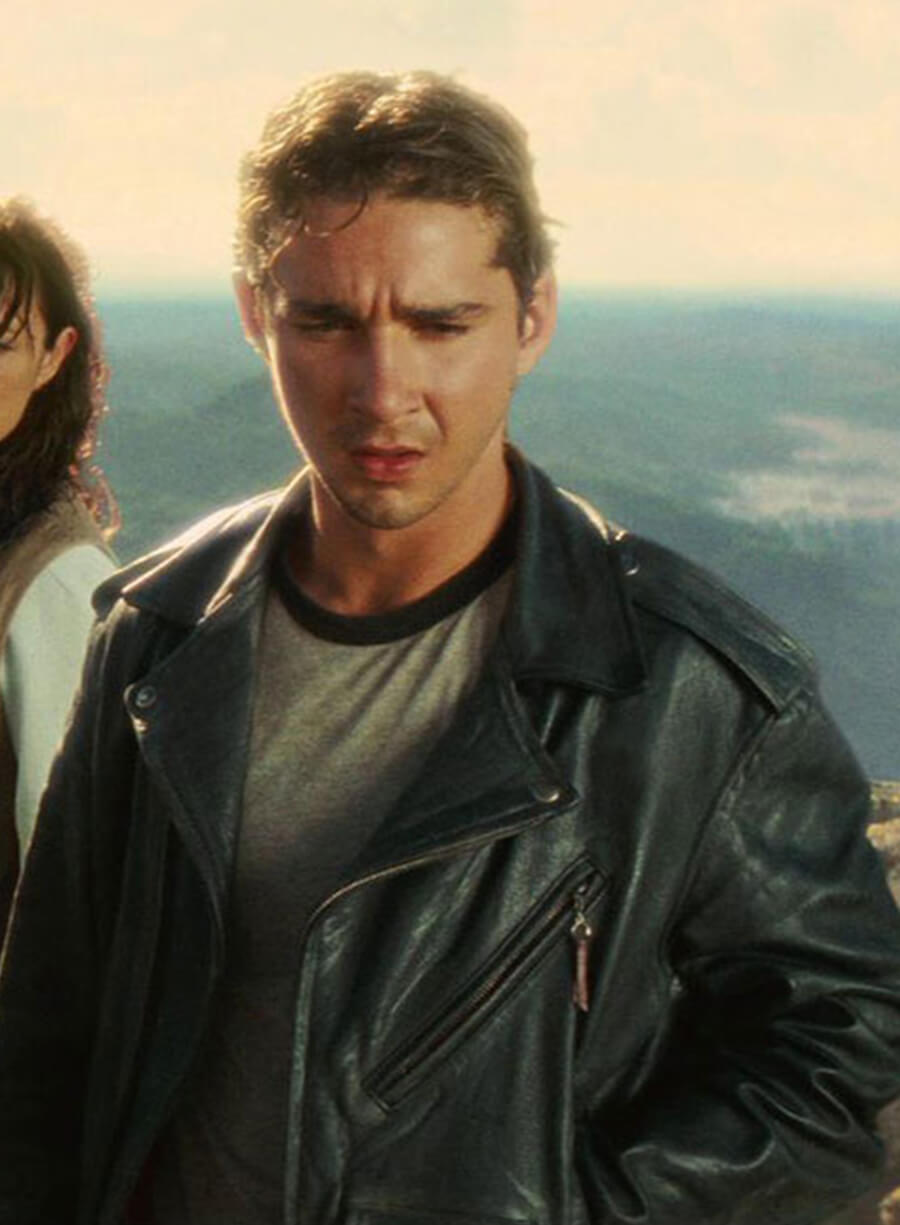 Harpoon Mutt Willams Inspired Black Leather Jacket - Indiana Jones 4 Style