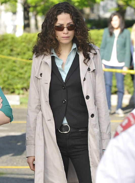 Harpoon Myka Bering Inspired Beige Coat - Warehouse 13 Style
