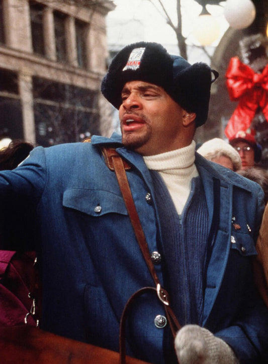 Harpoon Myron Larabee Inspired Blue Coat - Jingle All the Way Style