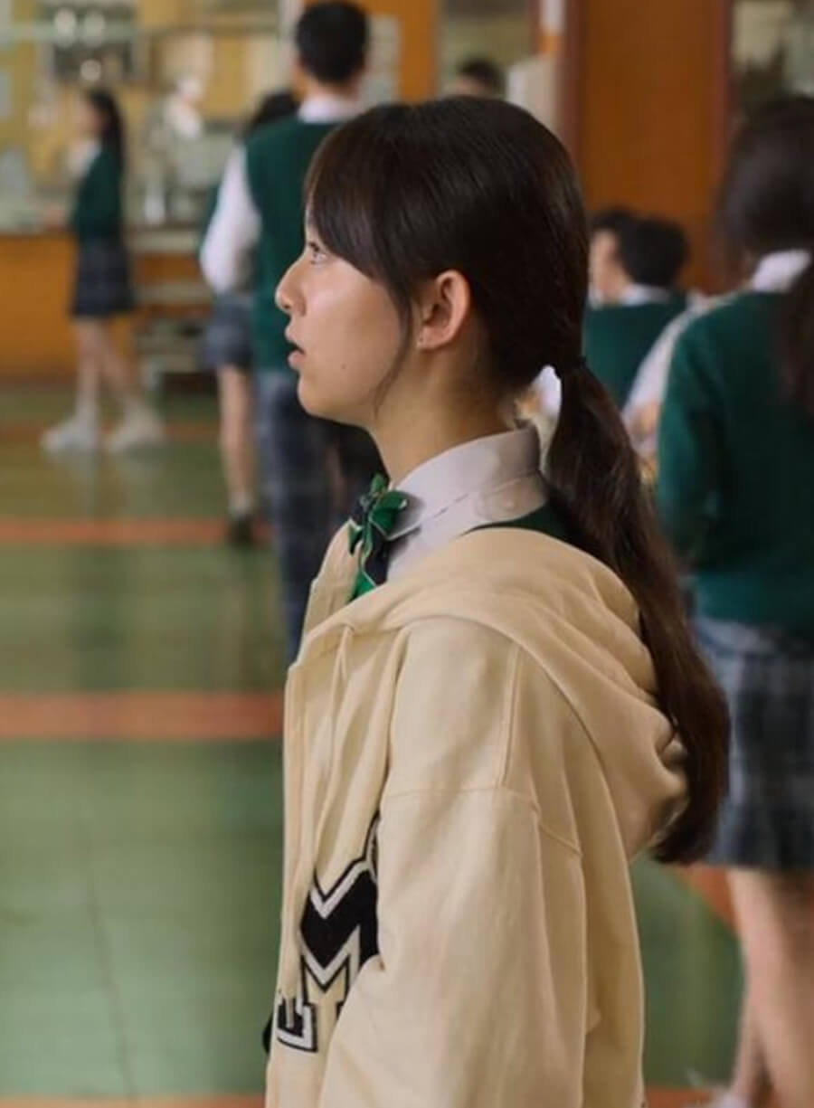 Harpoon Nam On-jo Inspired Cream Hooded Jacket - All of Us Are Dead Style