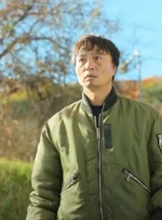 Harpoon Nam So-ju Inspired Green Bomber Jacket - All of Us Are Dead Style