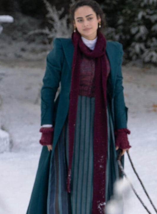 Harpoon Nan St. George Inspired Blue Coat - The Buccaneers Style