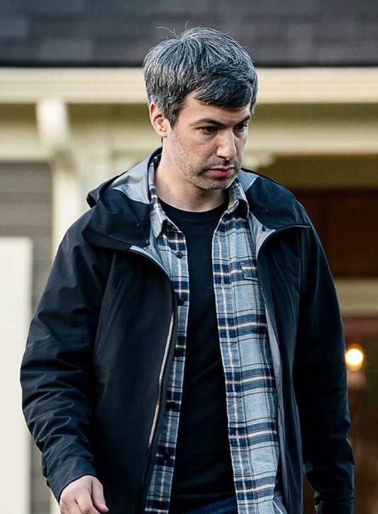 Harpoon Nathan Fielder Inspired Black Hooded Jacket - The Rehearsal Style