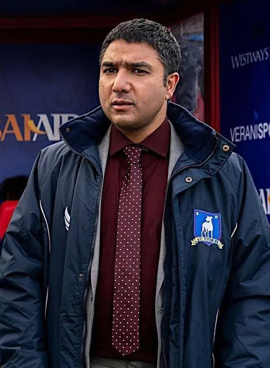 Harpoon Nathan Shelley Inspired Black Coat - Ted Lasso S02 Style