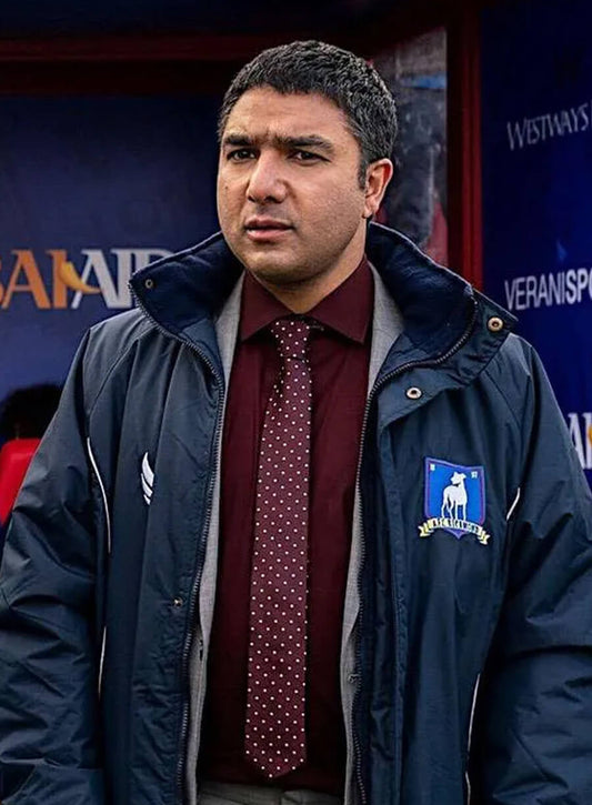Harpoon Nathan Shelley Inspired Black Coat - Ted Lasso S02 Style