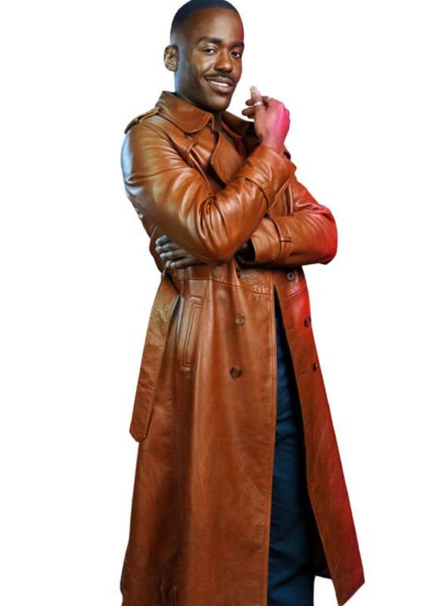 Harpoon The Doctor Inspired Black Coat - Doctor Who TV Series Style
