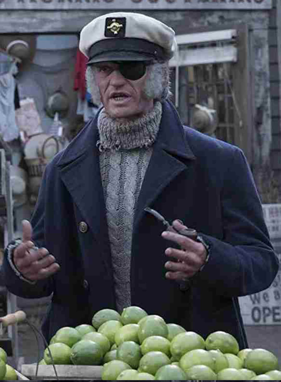 Harpoon Count Olaf Inspired Blue Coat - A Series of Unfortunate Events Style