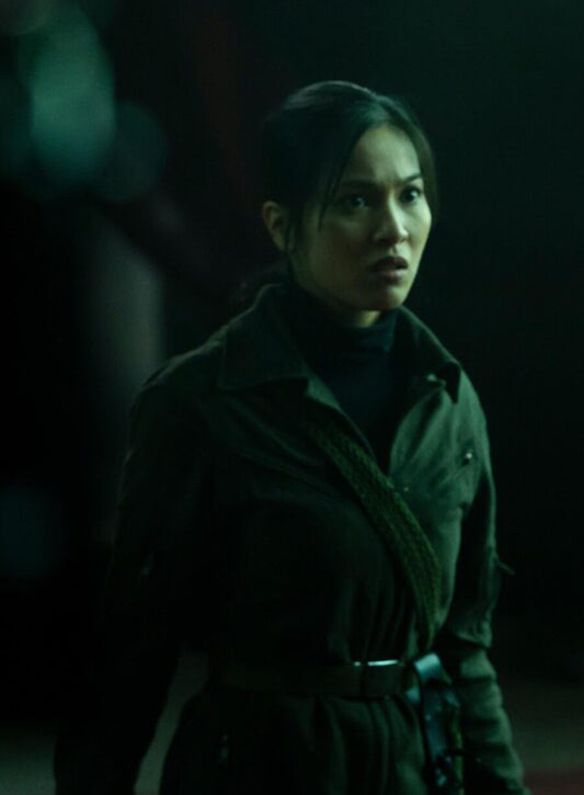 Harpoon Yen Inspired Black Fabric Coat - The Continental From the World of John Wick Style