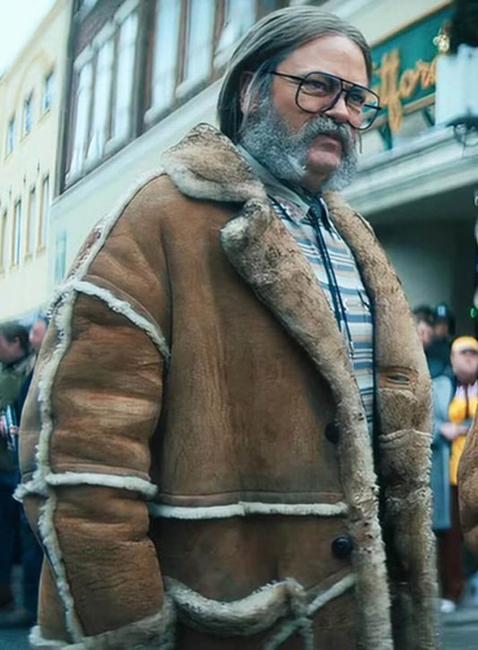 Harpoon Dr Gene Thibedeau Inspired Brown Coat - The Umbrella Academy Style