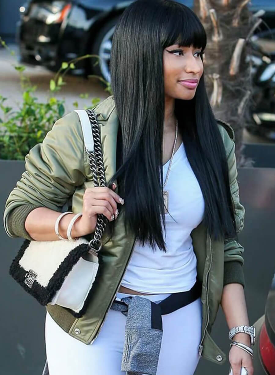 Harpoon Nicki Minaj Inspired Green Bomber Jacket