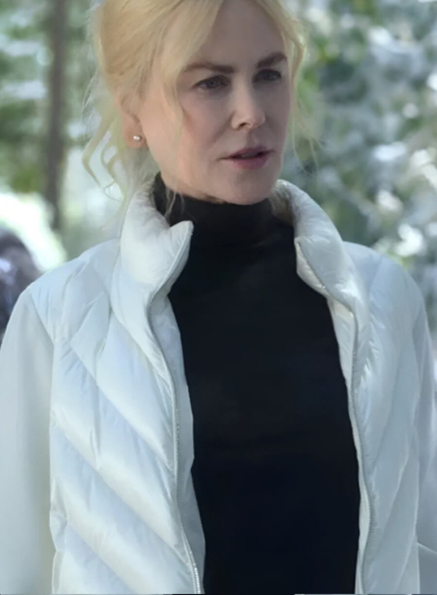 Harpoon Brooke Harwood Inspired White Leather Jacket - A Family Affair Style
