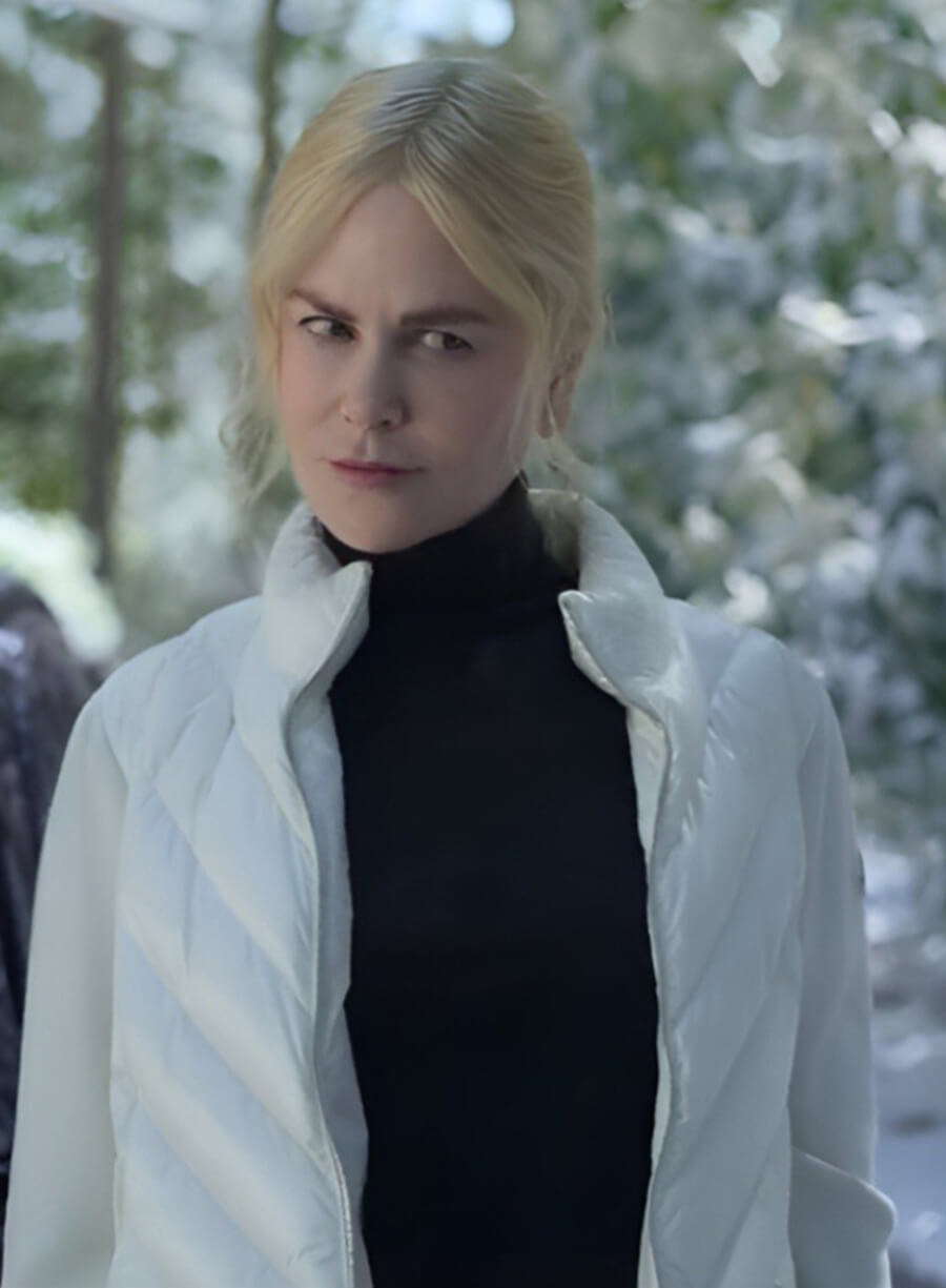 Harpoon Brooke Harwood Inspired White Leather Jacket - A Family Affair Style