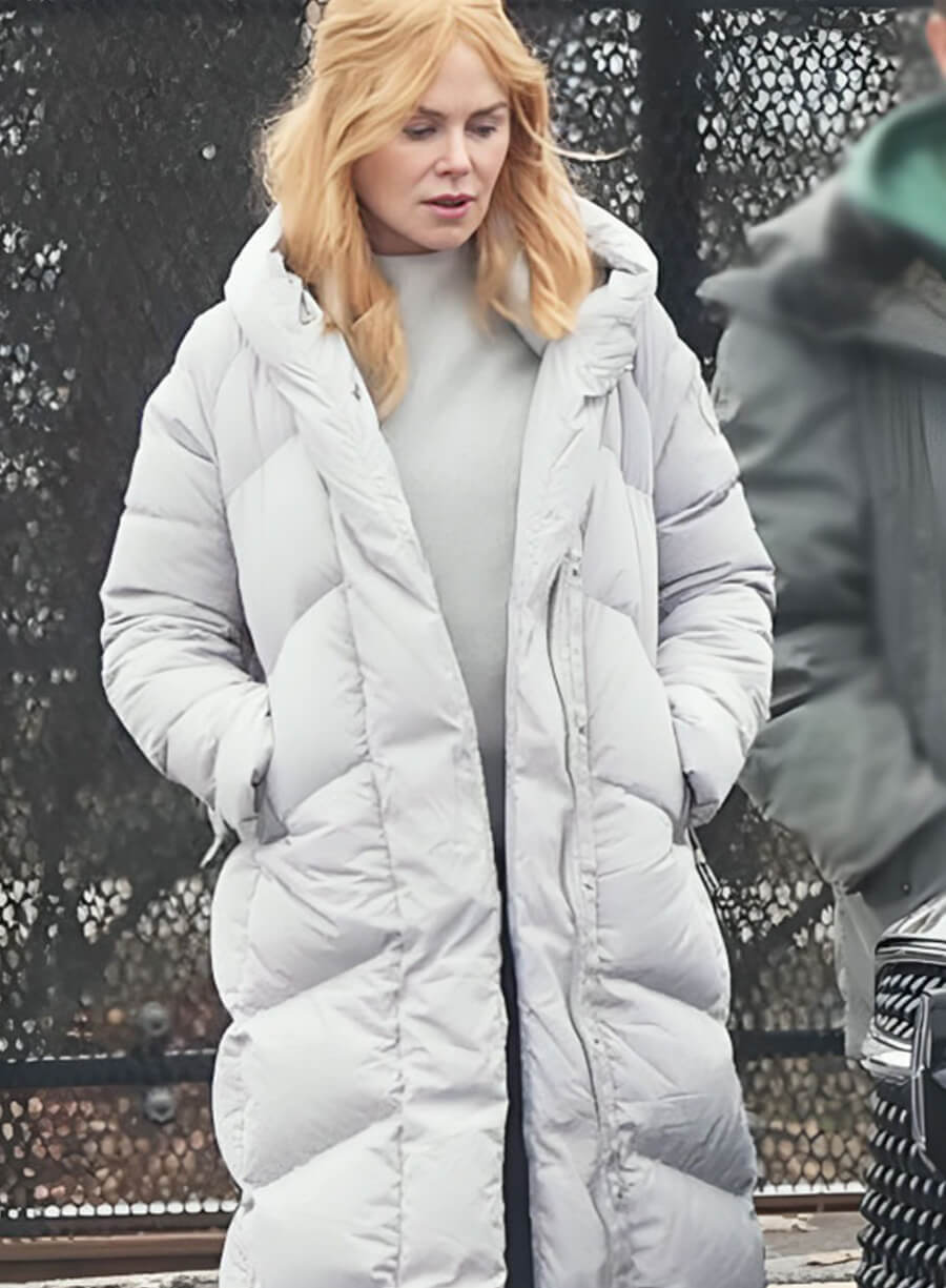 Harpoon Romy Mathis Inspired Grey Coat - Babygirl 2024 Style
