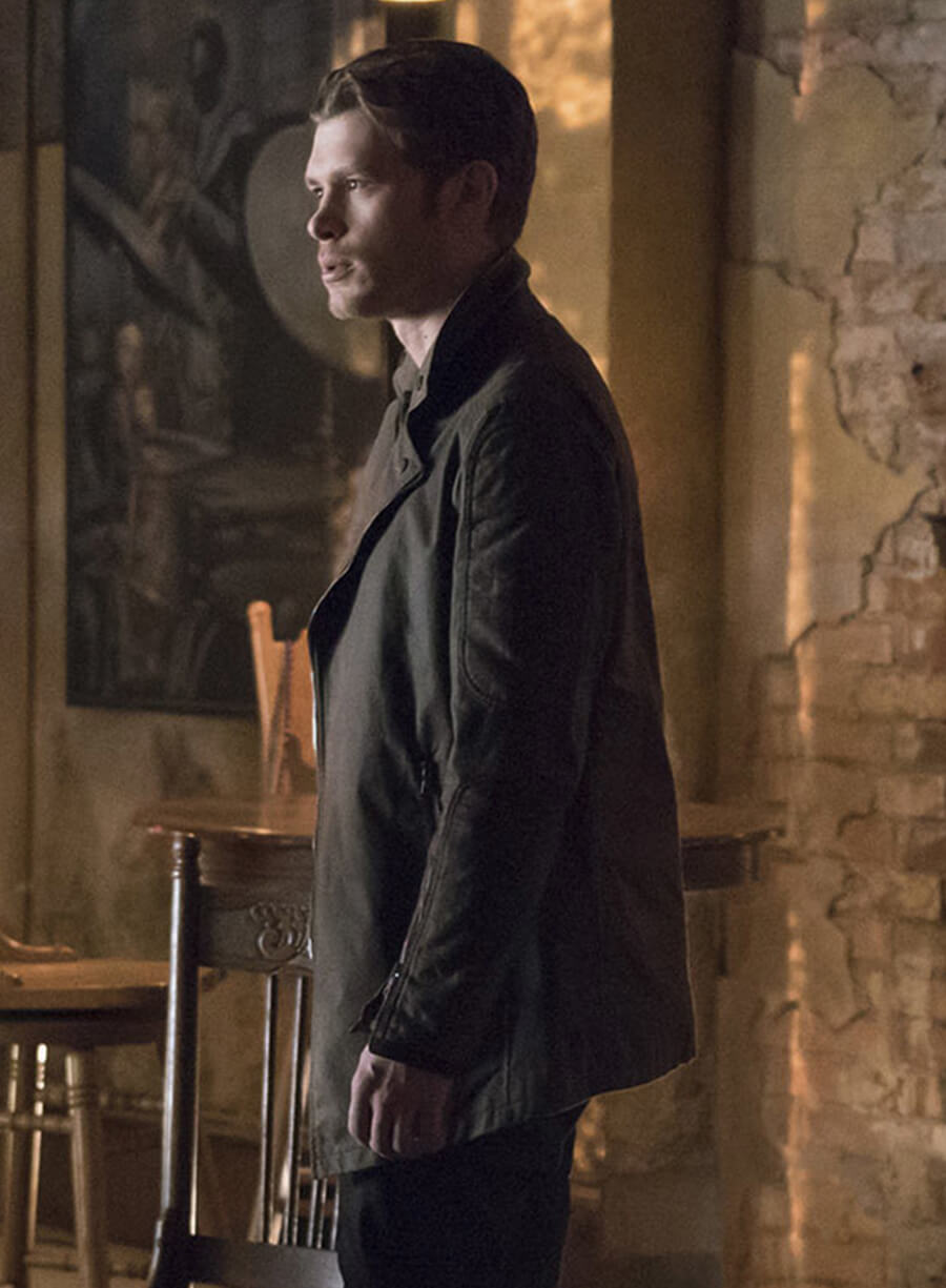 Harpoon Niklaus Mikaelson Inspired Brown Leather Jacket - The Originals Style