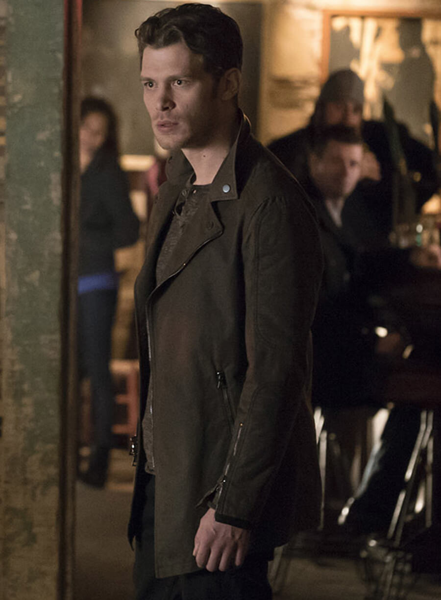 Harpoon Niklaus Mikaelson Inspired Brown Leather Jacket - The Originals Style