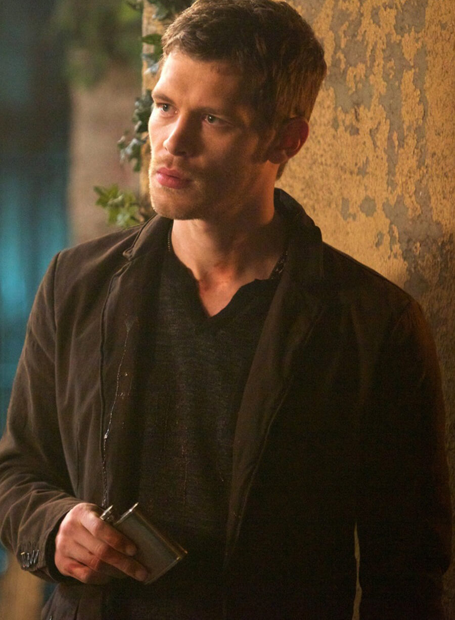 Harpoon Niklaus Mikaelson Inspired Brown Leather Jacket - The Originals S01 Style