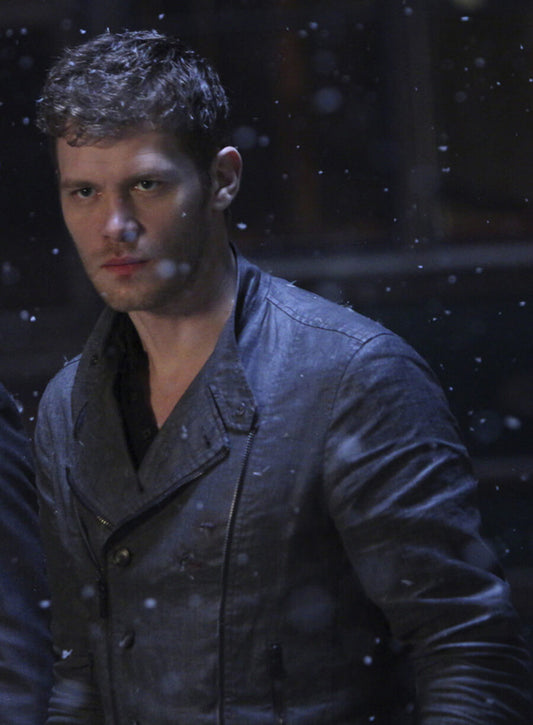 Harpoon Niklaus Mikaelson Inspired Black Biker Jacket - The Originals S02 Style