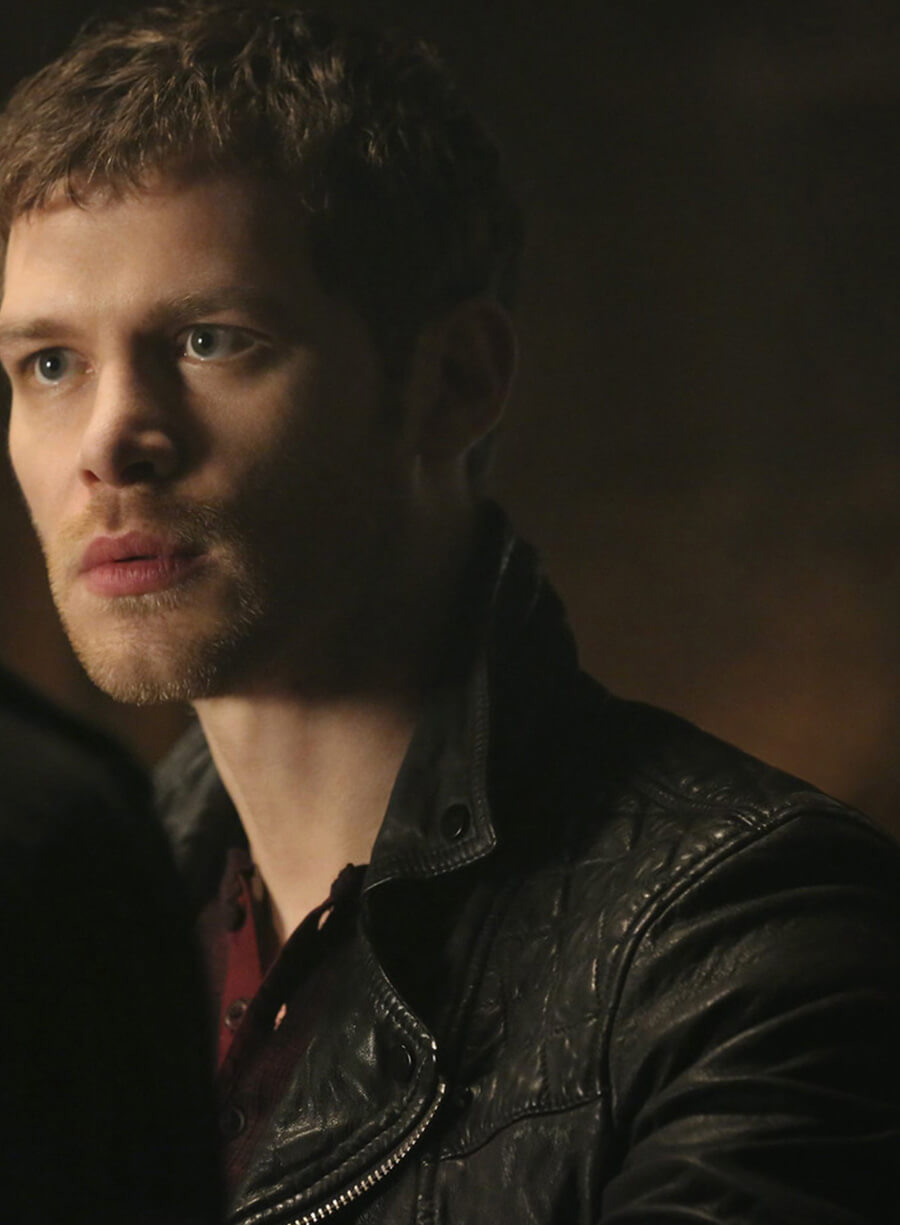 Harpoon Niklaus Mikaelson Inspired Black Biker Jacket - The Originals S02 Style