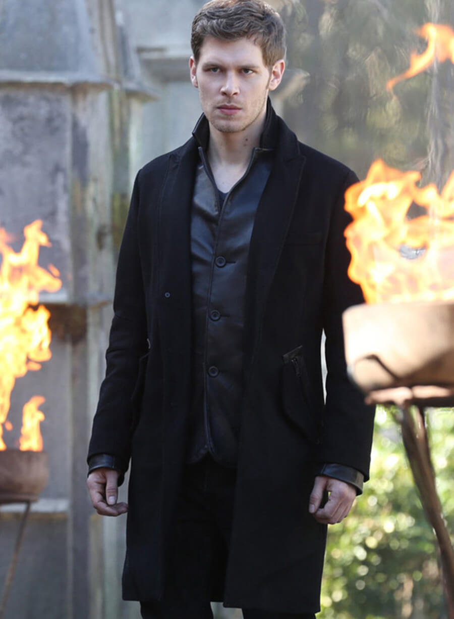 Harpoon Niklaus Mikaelson Inspired Black Coat - The Originals S02 Style