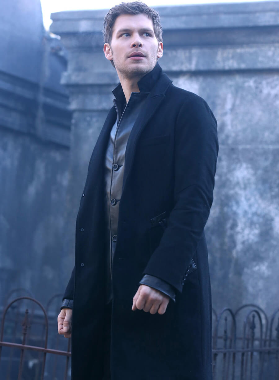 Harpoon Niklaus Mikaelson Inspired Black Coat - The Originals S02 Style