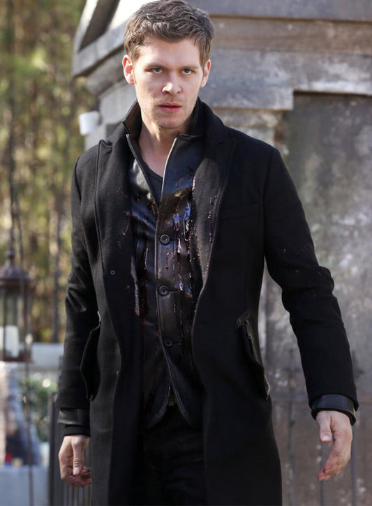 Harpoon Niklaus Mikaelson Inspired Black Coat - The Originals S02 Style