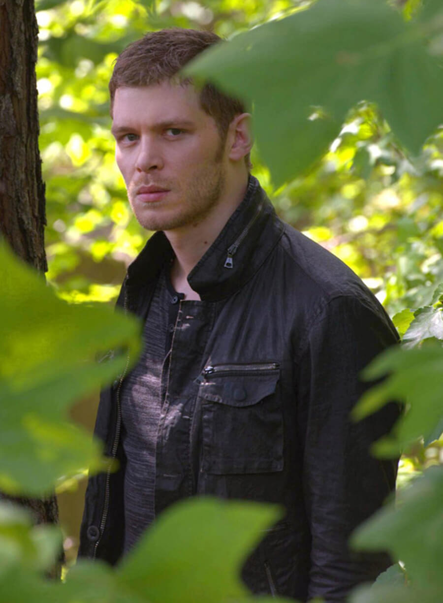 Harpoon Niklaus Mikaelson Inspired Black Leather Jacket - The Originals S02 Style