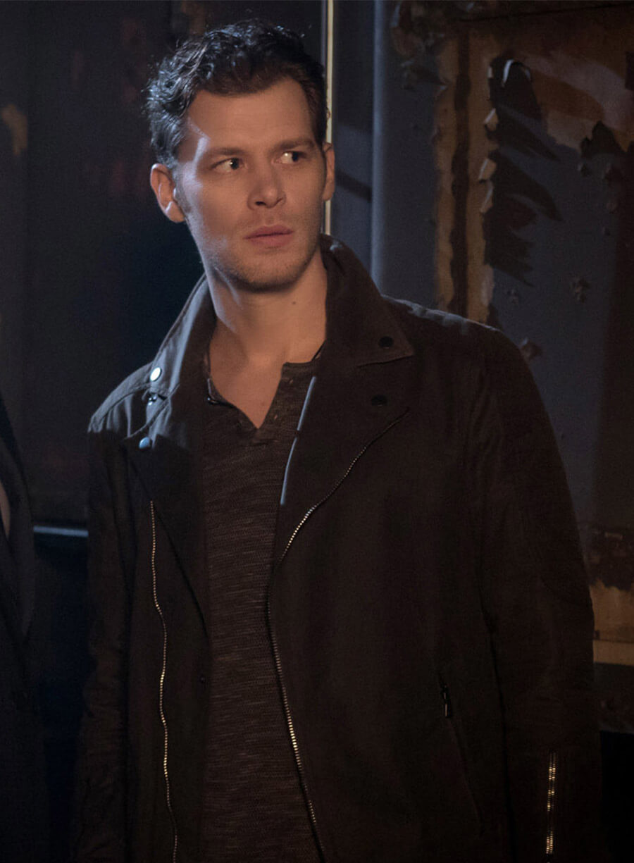 Harpoon Niklaus Mikaelson Inspired Brown Biker Jacket - The Originals S03 Style