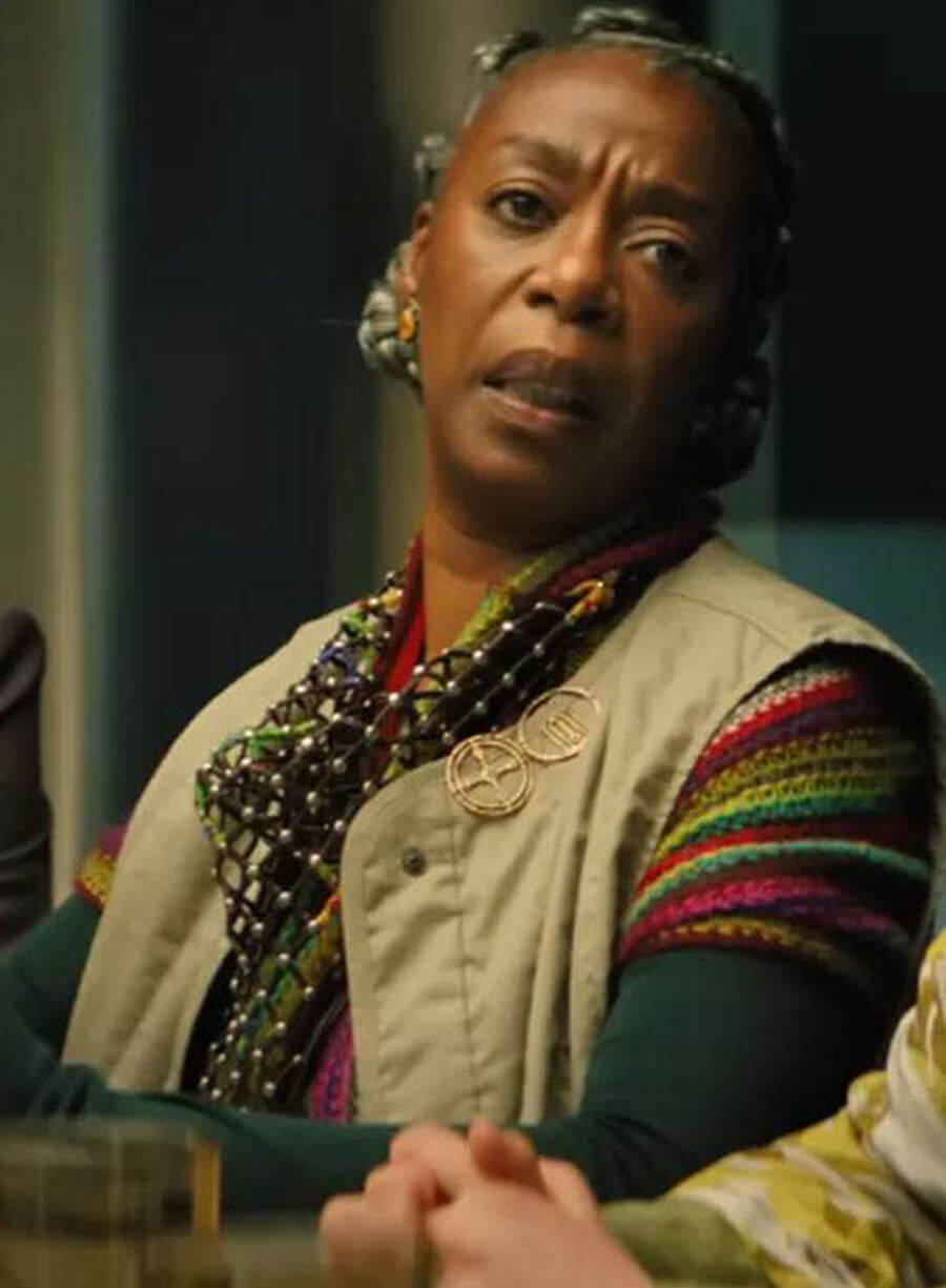 Harpoon Noma Dumezweni Inspired Beige Cotton Fabric Coat - Murderbot 2025 Style