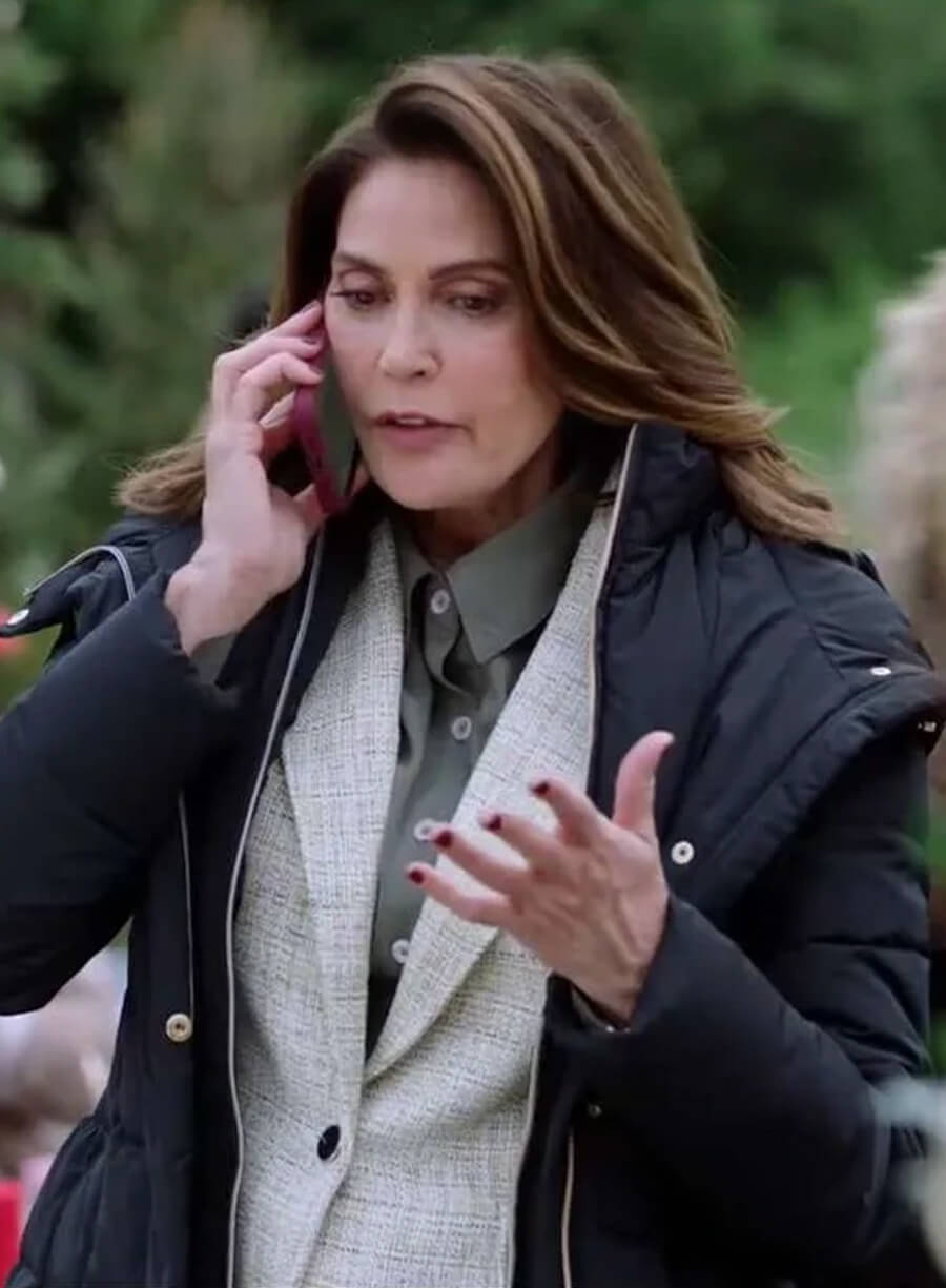 Harpoon Nora Winters Inspired Black Hooded Jacket - How to Fall in Love by Christmas Style