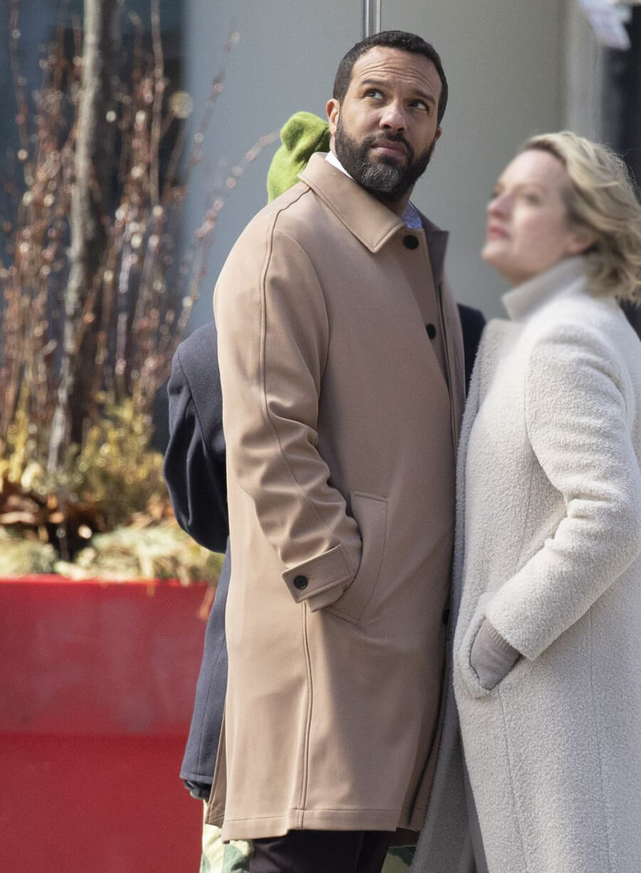 Harpoon Luke Inspired Brown Wool Coat - The Handmaid's Tale Style
